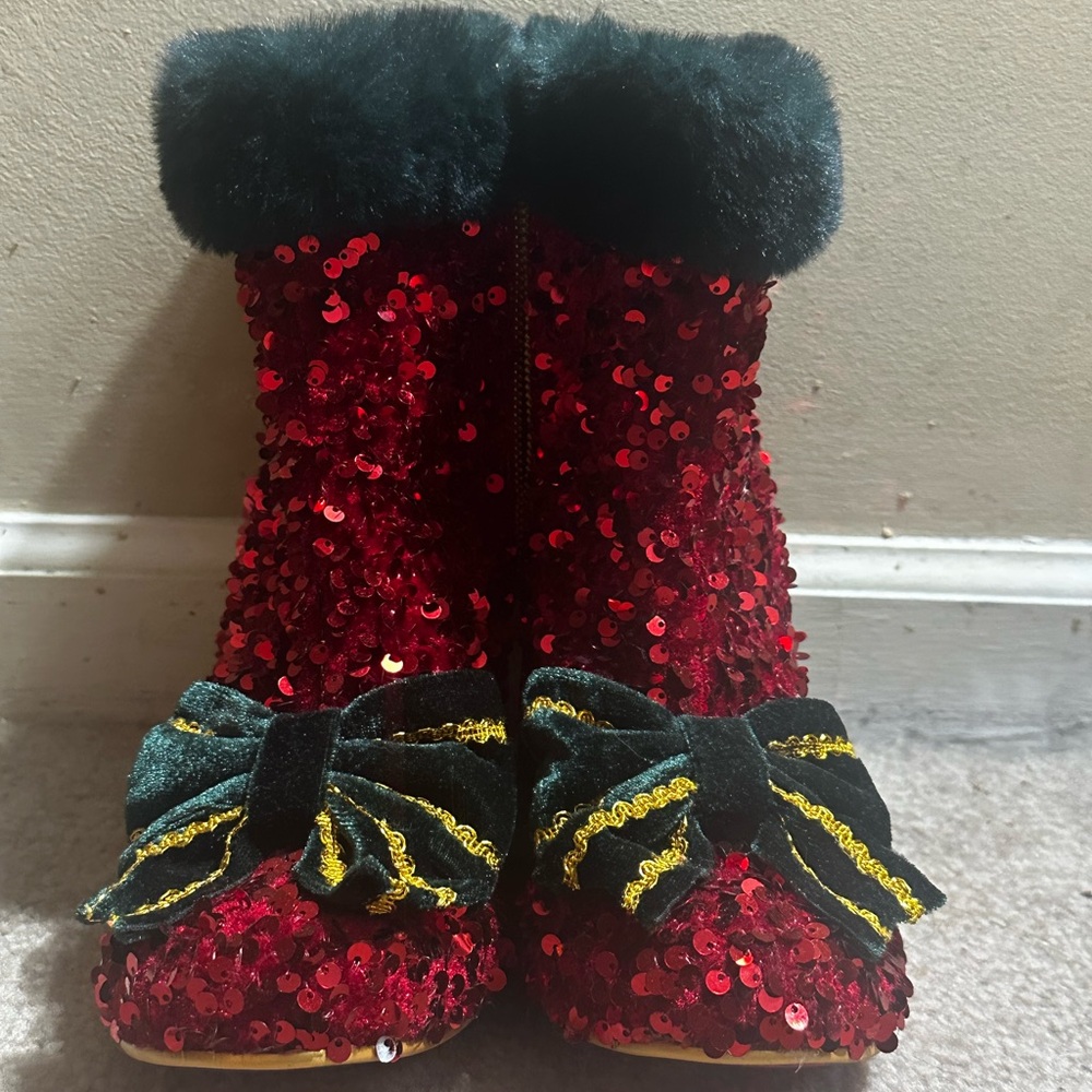 Irregular Choice “Winter Wonder” Holiday Christmas Booties